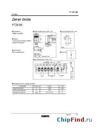 Datasheet PTZ12B производства Rohm